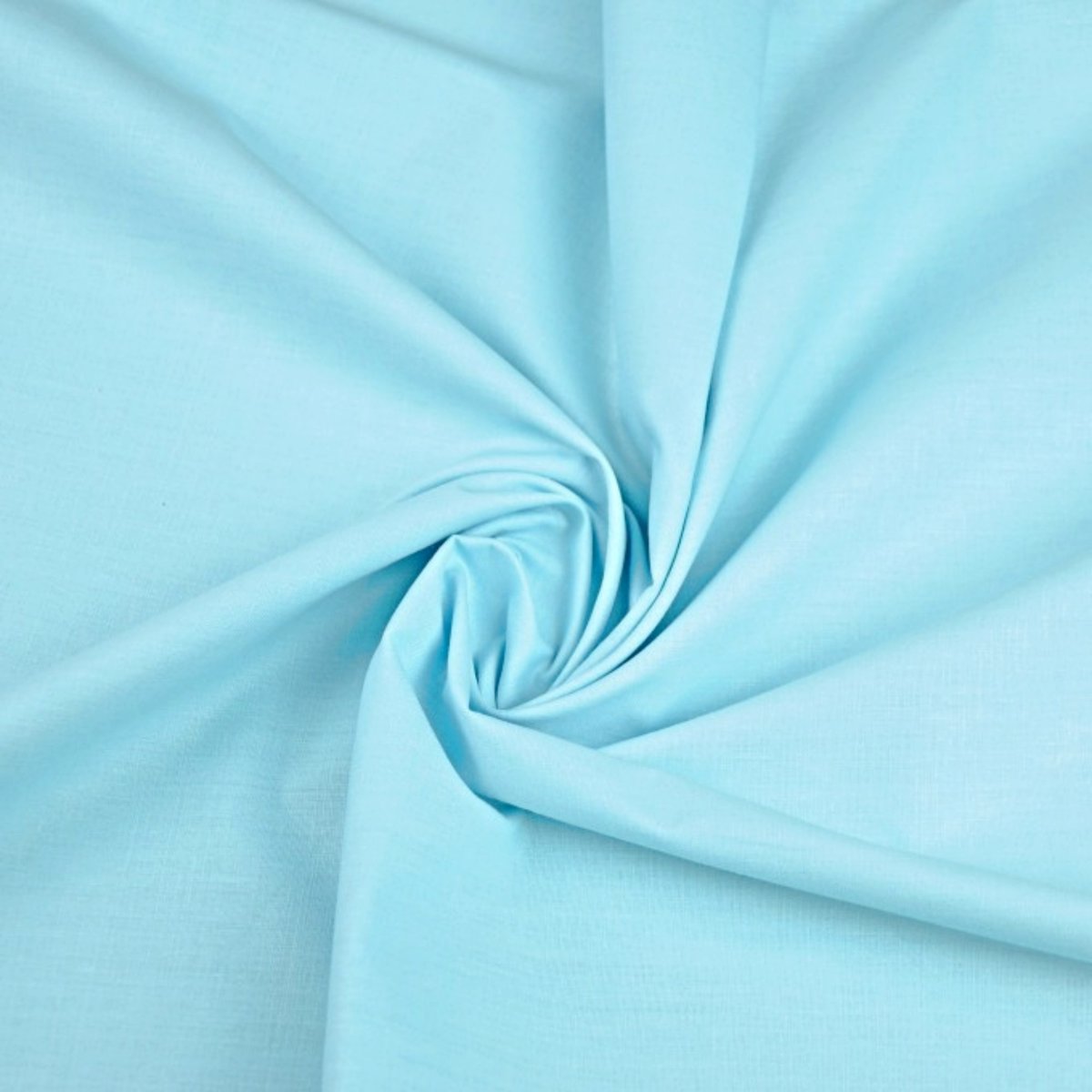 Tkanina bawełniana jednokolorowa jasny turkus - 20