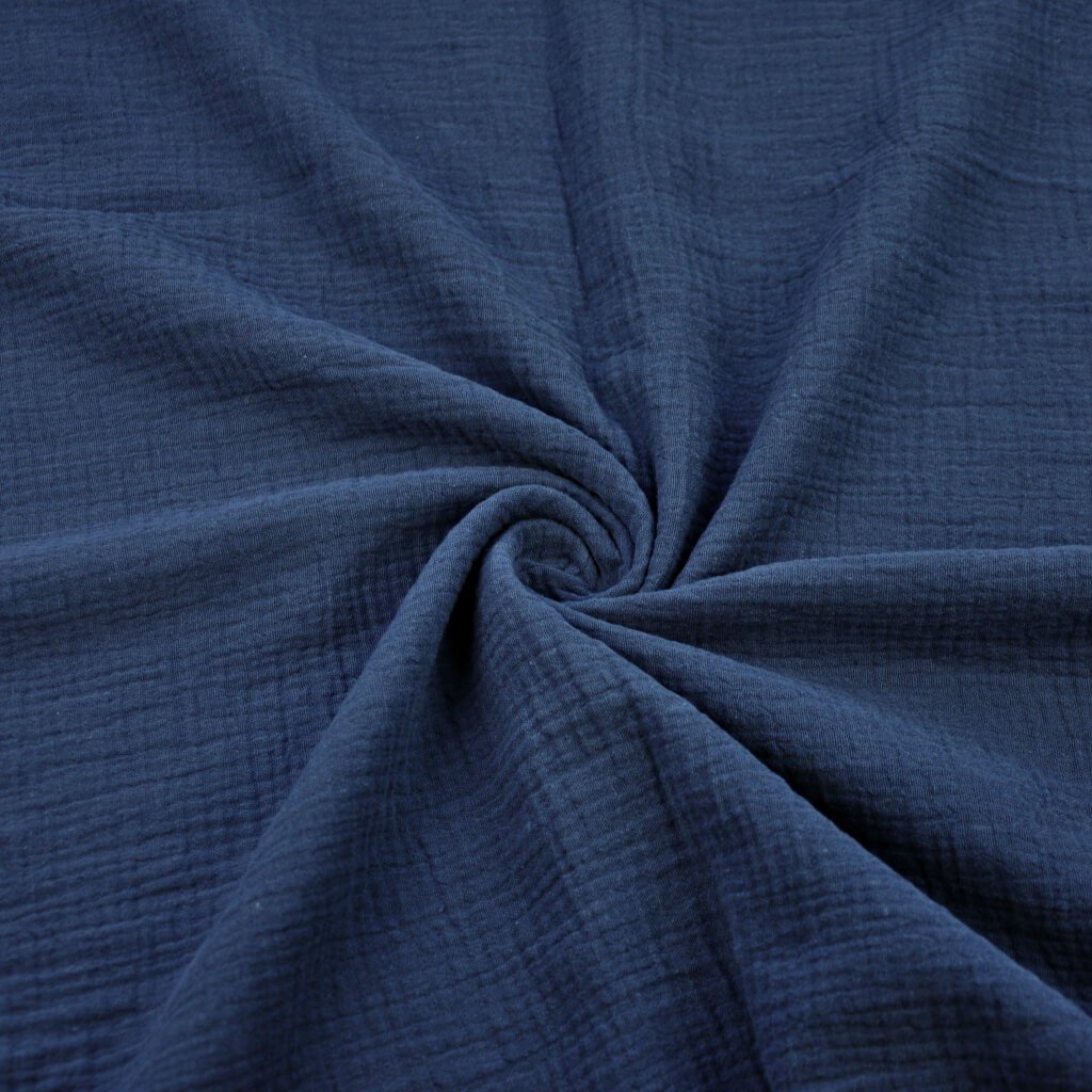 Tkanina Muślin double gauze granatowy (Navy)