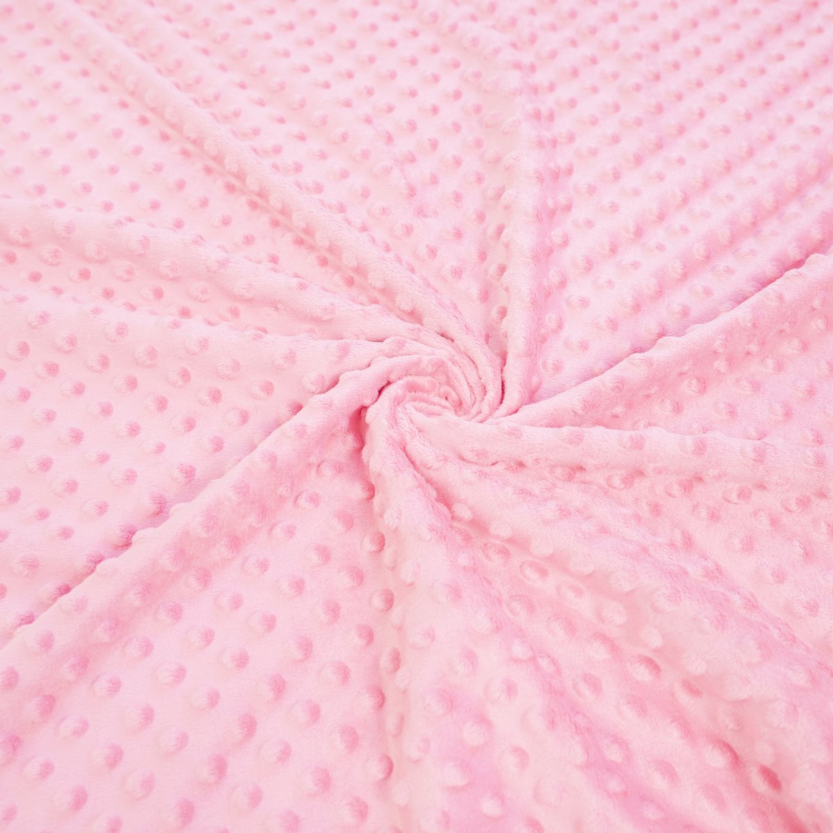 Materiał Minky Premium jasny róż (Candy Pink)