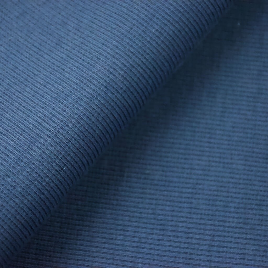 Dzianina prążkowana (ściągacz) - jeans