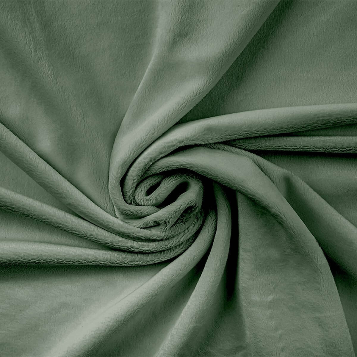 Materiał Minky gładki Premium szałwia (Jadeite)
