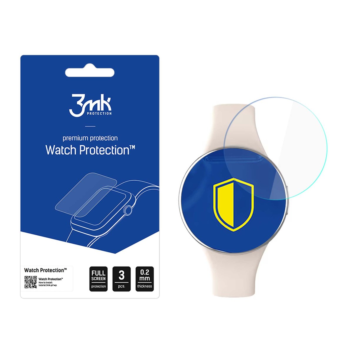 Ochrona na ekran smartwatcha Manta Livia Mini SWU601 3mk Watch Protection