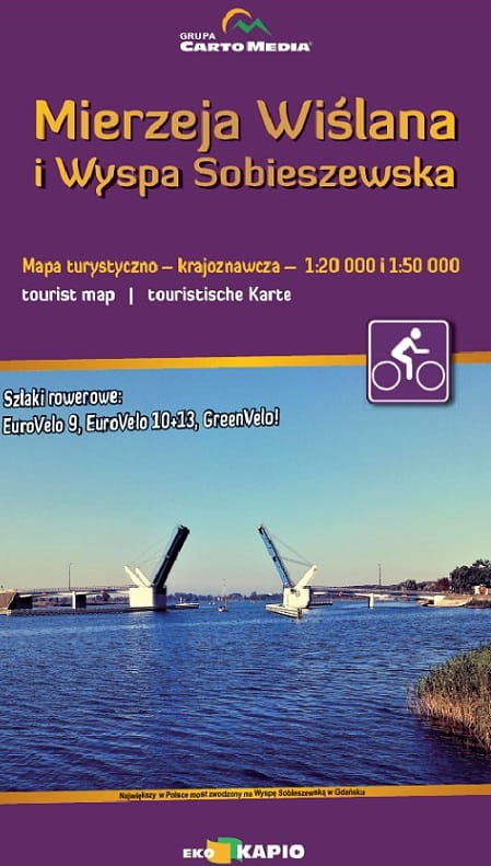 Mierzeja Wiślana i Wyspa Sobieszewska. Mapa turystyczno-krajoznawcza 1:20 000 i 1:50 000