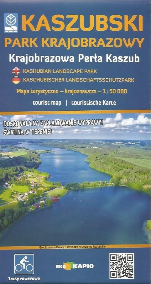 Mapa Kaszubski Park Krajobrazowy. Mapa turystyczno-krajoznawcza 1:50 000