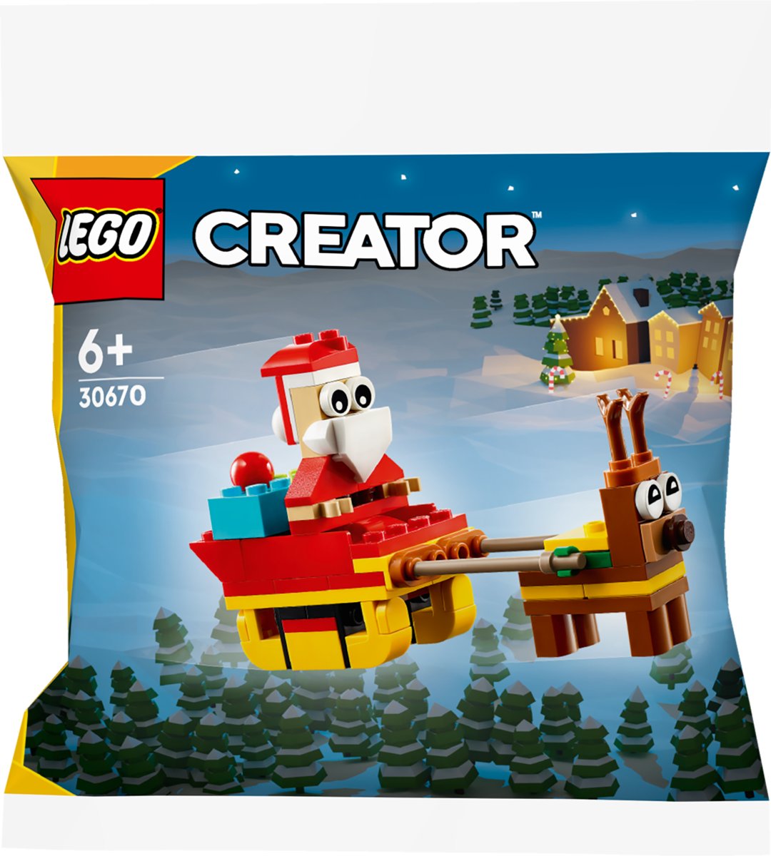 LEGO Creator Przejażdżka saniami Świętego Mikołaja 30670