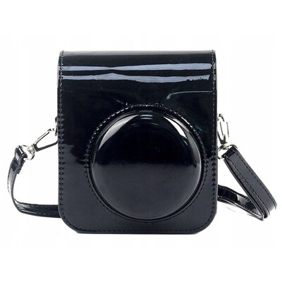 Futerał Etui Pokrowiec Case Osłona Do Fuji Fujifilm Instax Mini 12 / Czarny Błysk