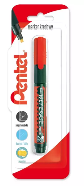 Marker kredowy SMW26 czarny 1 szt. - PENTEL