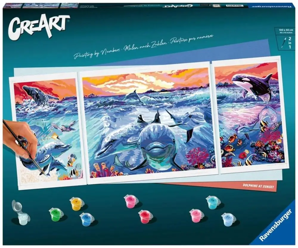 CreArt: Delfiny - Ravensburger
