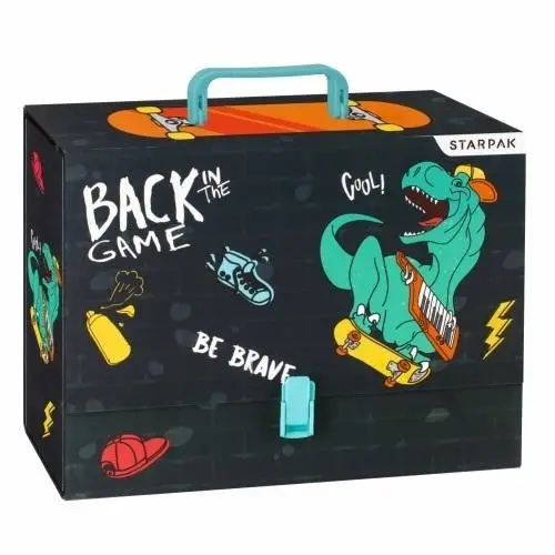 Teczka z rączką A4 Skate Dino - STARPAK