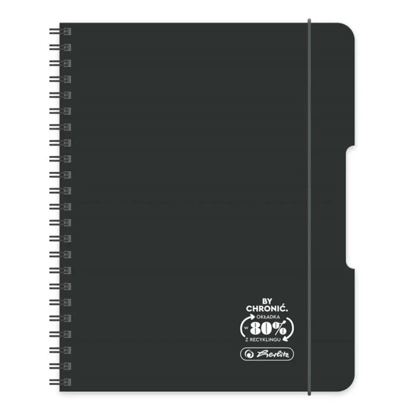 Brulion na spirali A5/80K kratka Ocean (2szt) - HERLITZ