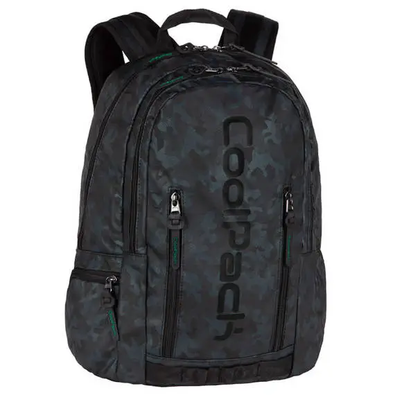 Plecak młodzieżowy Coolpack Impact Camo Green Dark - PATIO