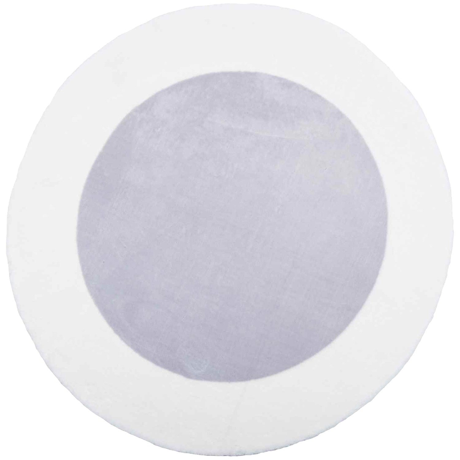 Dywan Maximo Rabbit Premium, koło, 160 cm, ramka, szary