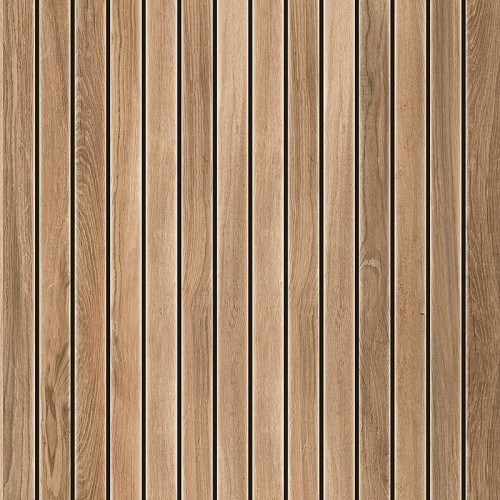Płytka drewnopodobna Tubądzin Wood Deck STR Korater 59,8x59,8 cm Grubość 18 mm