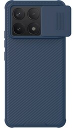 Nillkin Etui CamShield Pro do Xiaomi Poco F6 Pro / Redmi K70 / K70 Pro, granatowe