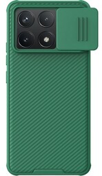 Nillkin Etui CamShield Pro do Xiaomi Poco F6 Pro / Redmi K70 / K70 Pro, ciemnozielone