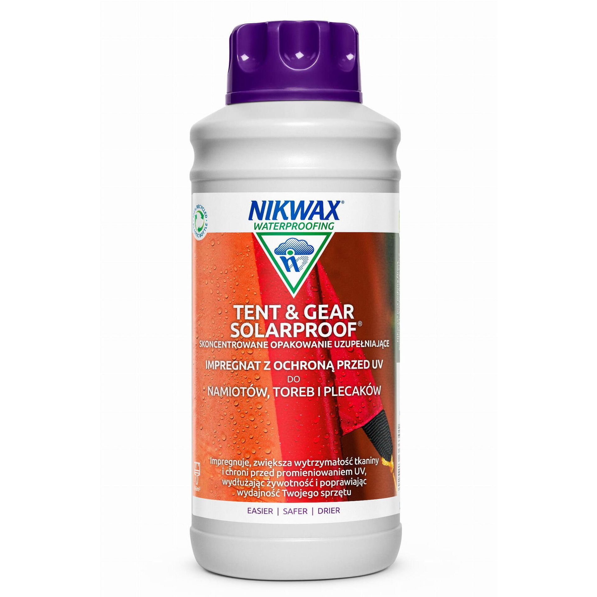 Nikwax Impregnat, Tent&Gear SolarProof, koncentrat, 1l