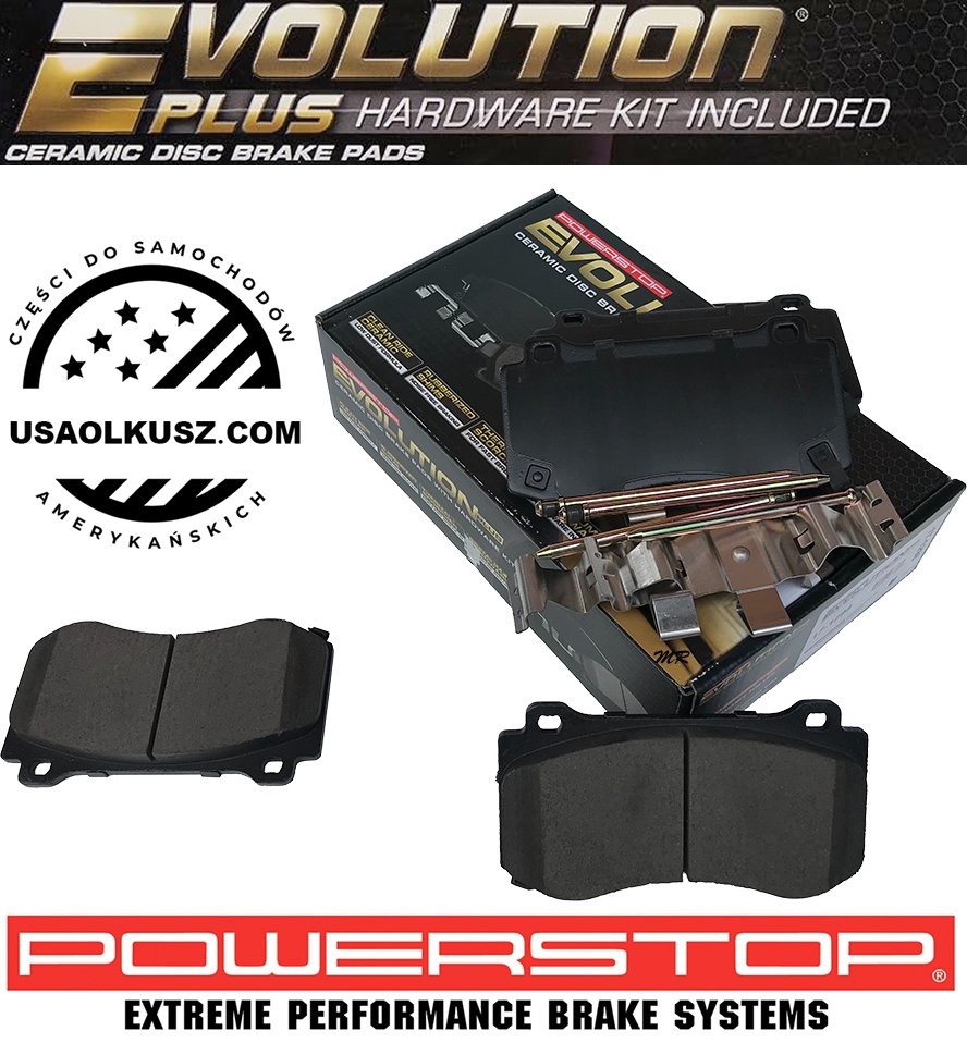 Przednie klocki hamulcowe POWERSTOP Z17 EVOLUTION PLUS Dodge Charger Scat Pack