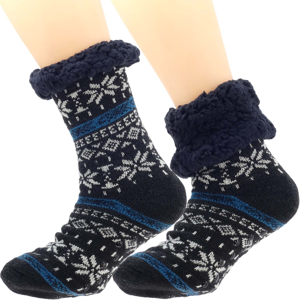 Skarpetki Męskie Zimowe - Norweski Design 41-46