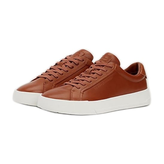 Buty Tommy Hilfiger Court Best Cognac M FM0FM05136GVI brązowe