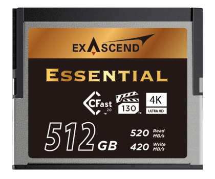 ExAscend 512GB Essential CFast 2.0