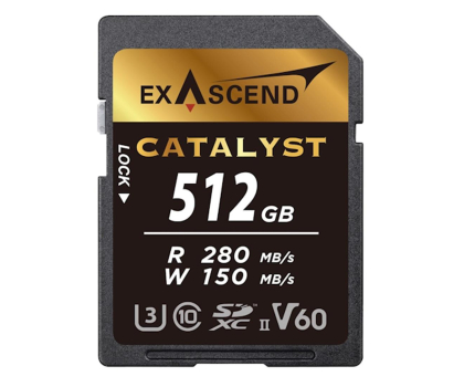 ExAscend 512GB SDXC Catalyst UHS-II V60