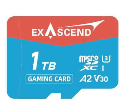 ExAscend 1TB microSDXC Gaming UHS-I