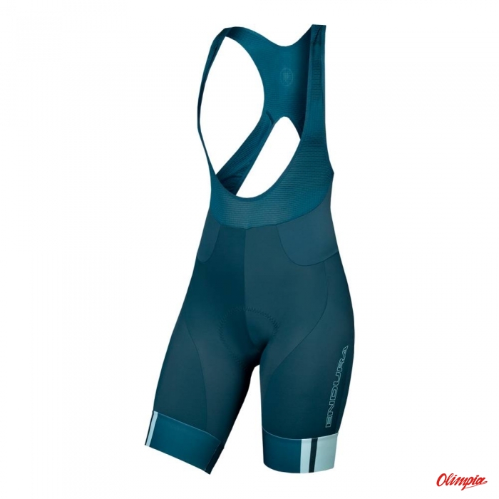 Spodenki rowerowe damskie Endura FS260-Pro Bibshort DS green