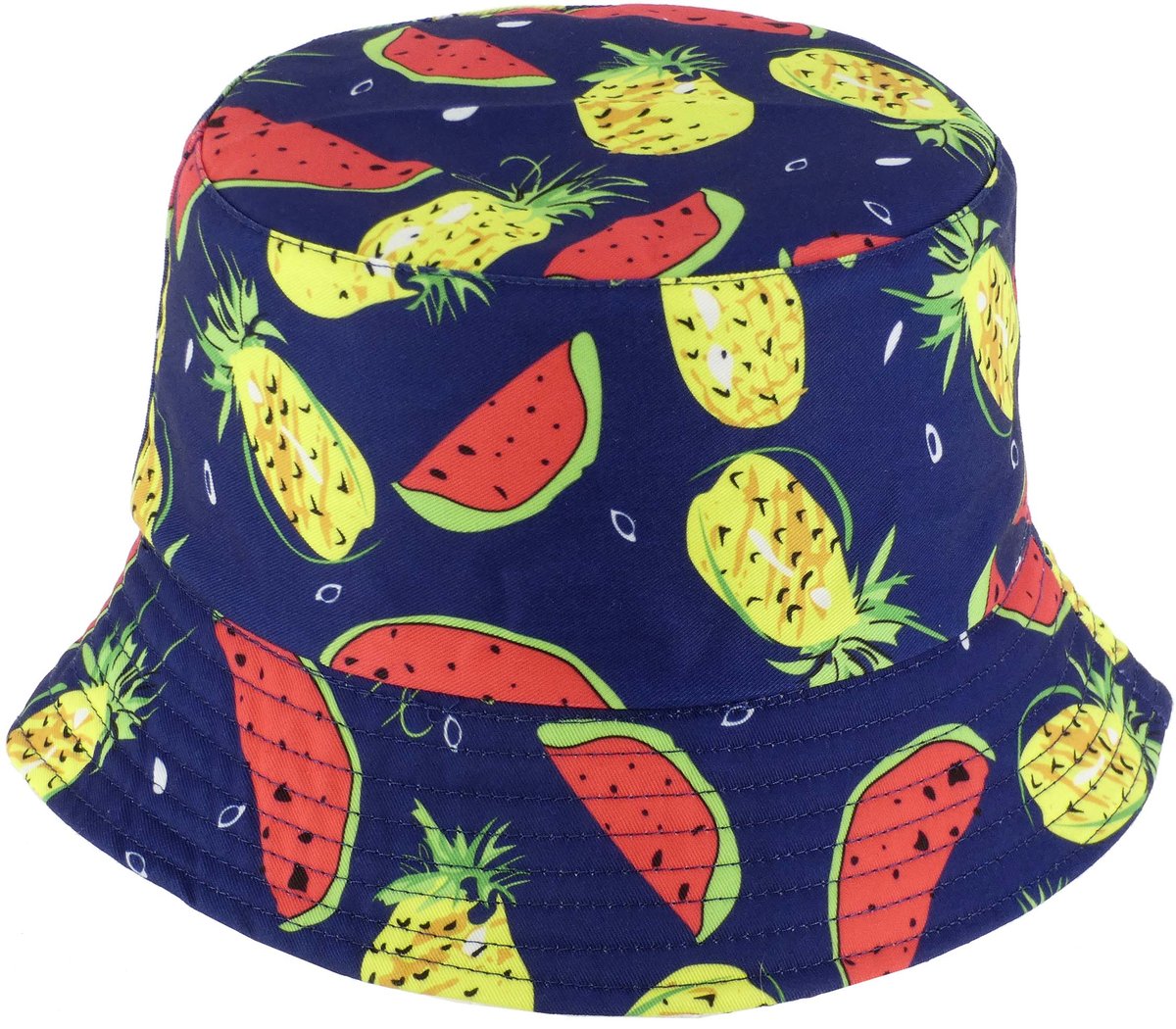 CZAPKA BUCKET RYBACZKA W WZORY, ROZMIAR 54-58