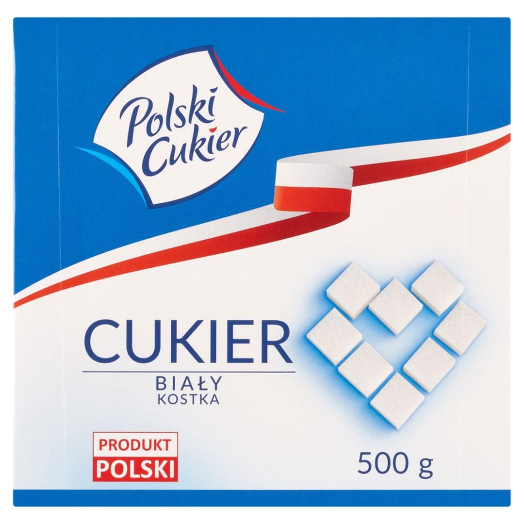 Polski Cukier Cukier biały kostka 500 g