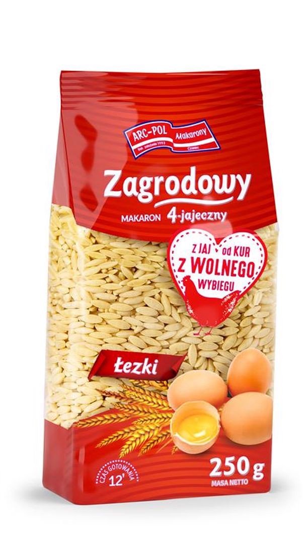 Arc-Pol Makaron Zagrodowy łezka 4-jajeczny 250 g