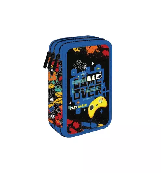 Piórnik 3-komorowy z wyposażeniem Coolpack Jumper 3 game