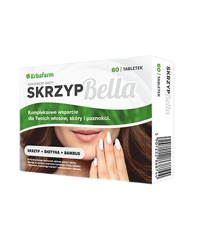 ERBAFARM NATURALE SP. Z O.O. Erbafarm Skrzyp Bella 60 tabletek 3603521