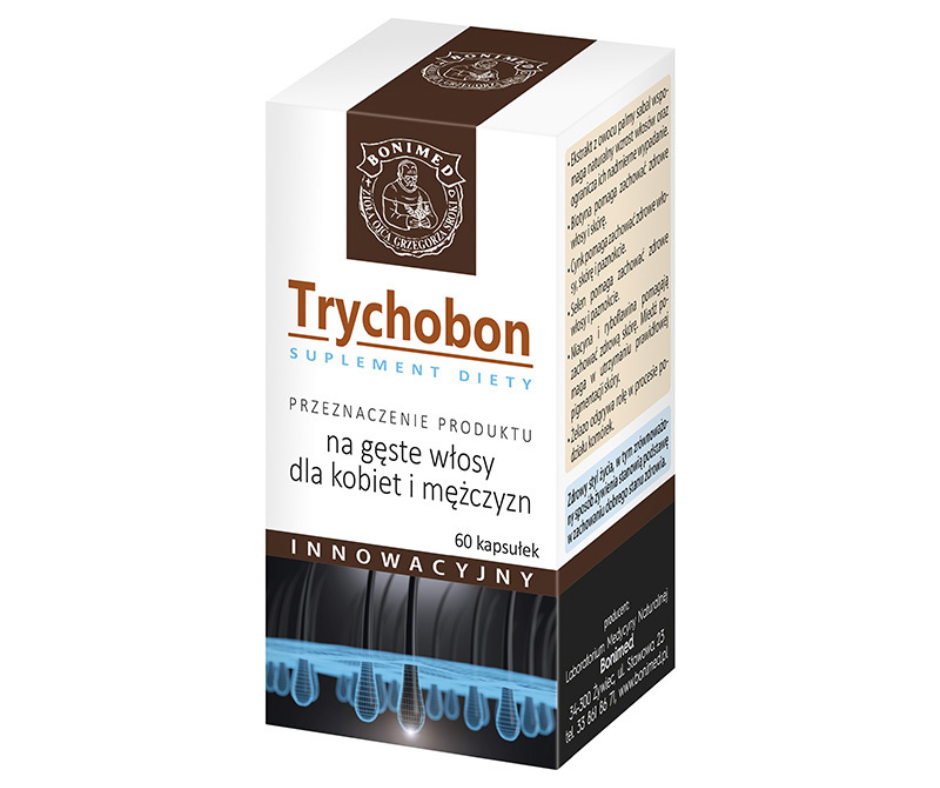 TRYCHOBON (gęste włosy) Bonimed 60 kapsułek