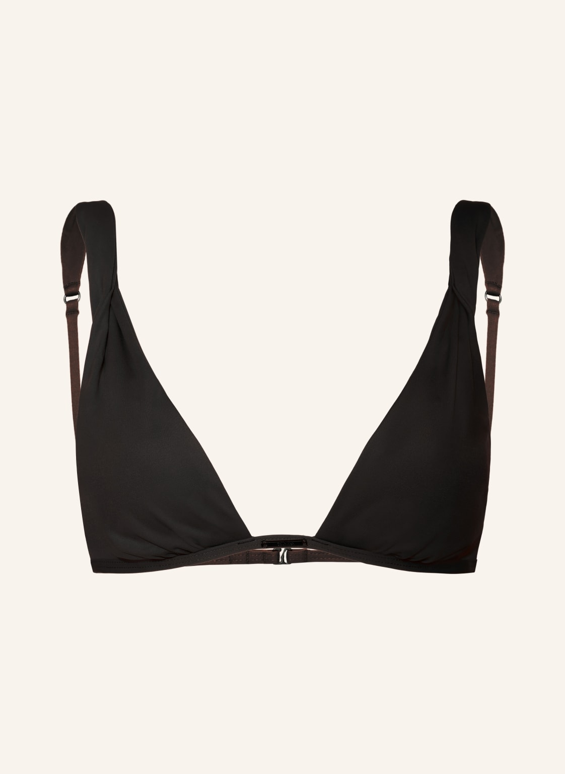 Calvin Klein Góra Od Bikini Trójkątnego Ck Structured Twist schwarz