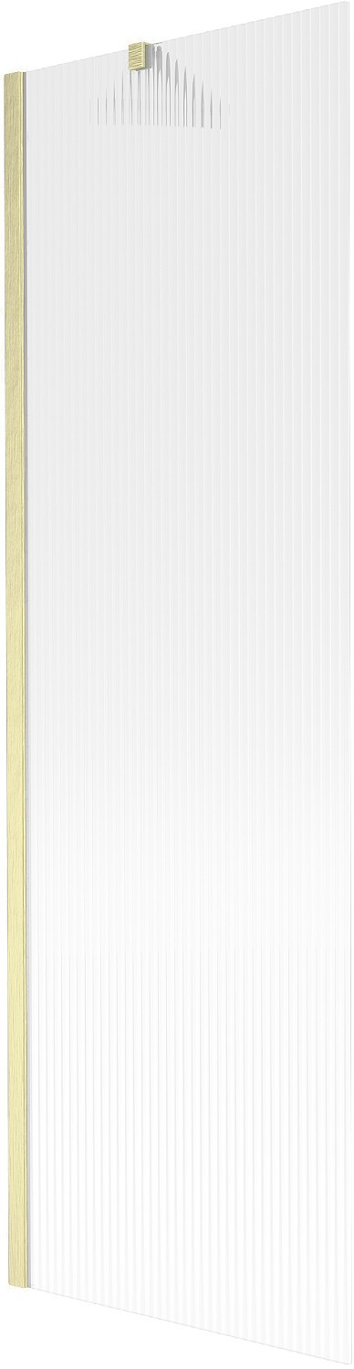 Mexen Next parawan nawannowy 1-skrzydłowy 60 x 150 cm, prążki, złoty szczotkowany - 895-060-000-00-09-55