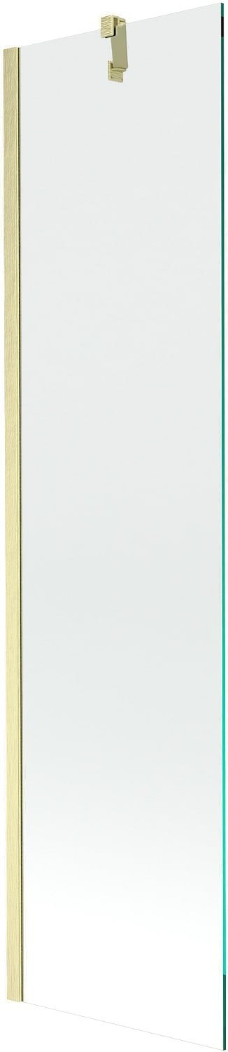 Mexen Next parawan nawannowy 1-skrzydłowy 50 x 150 cm, transparent, złoty szczotkowany - 895-050-000-00-00-55
