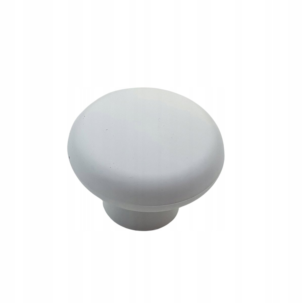 Uchwyt meblowy G1 Gałka 34mm Biały Mat + wkręty