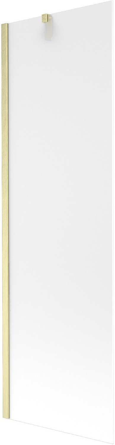 Mexen Next parawan nawannowy 1-skrzydłowy 60 x 150 cm, szron, złoty szczotkowany - 895-060-000-00-30-55