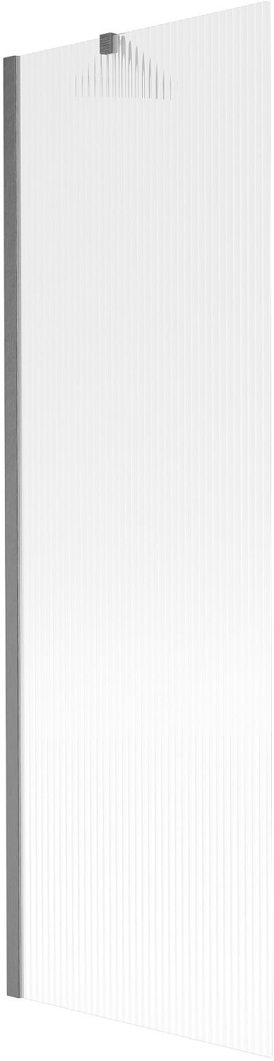 Mexen Next parawan nawannowy 1-skrzydłowy 60 x 150 cm, prążki, gun gray szczotkowany - 895-060-000-00-09-66