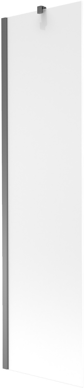 Mexen Next parawan nawannowy 1-skrzydłowy 50 x 150 cm, szron, gun metal - 895-050-000-00-30-95