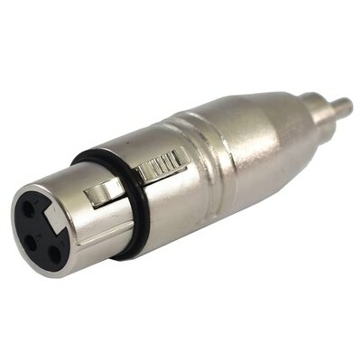 SSQ SSQ HA19 - adapter z męskiego RCA na żeński 3 pinowy XLR