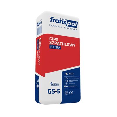 Gips szpachlowy extra biały GS-5 2,8 kg Franspol