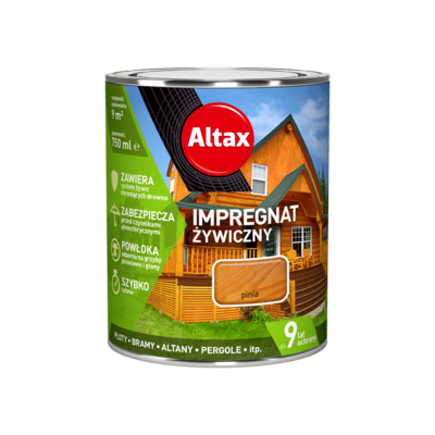 Altax Impregnat żywiczny 0,75 l pinia