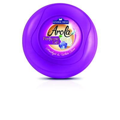 Odświeżacz w żelu kula fala Arola Perfum Gel 150 g Amethyst White rose General Fresh