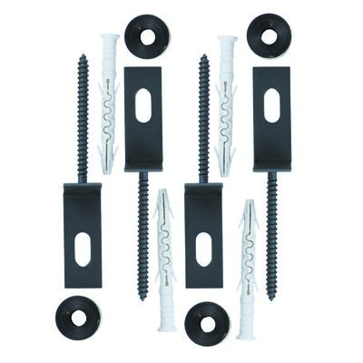 Łącznik do przęsła O ocynk antracyt struktura 4 sztuki Polbram