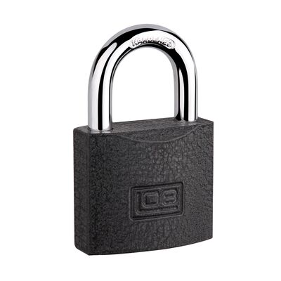 Kłódka żeliwna 60 zatrzaskowa hartowany pałąk