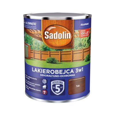 Sadolin Lakierobejca Dekoracyjno-Ochronna 3w1 Tek 0,7 l