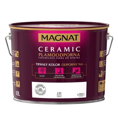 MAGNAT Farba ceramiczna biały C45 10 l