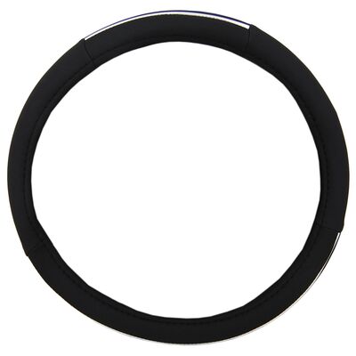 Pokrowiec kierownicy DeLuxe skóra chrom 4Car