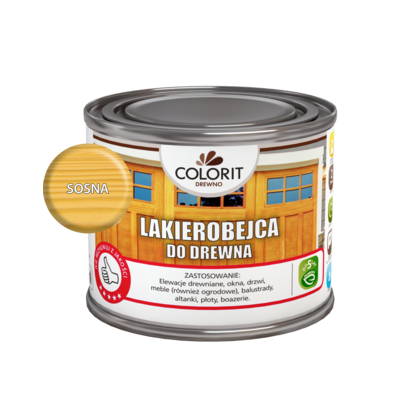 Lakierobejca do drewna Sosna 0,375 l Colorit Drewno